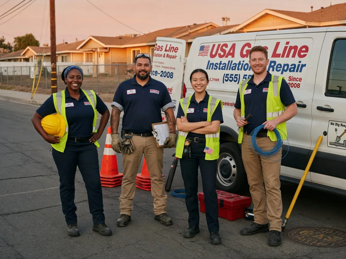 Gas Line Installation company in Nashua, MN